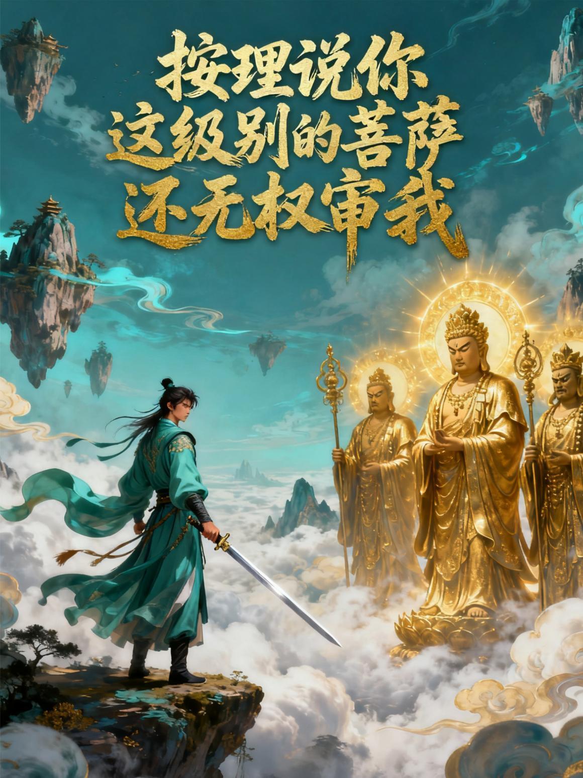 按理说你这级别的菩萨还无权审我陆凡